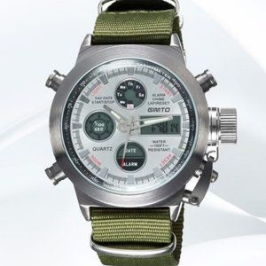 Men's Waterproof Military Army Watch